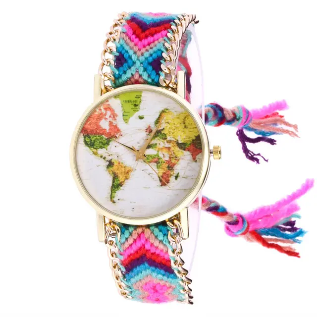 "OnTheRoad" - bracciale mappamondo - IN ESCLUSIVA