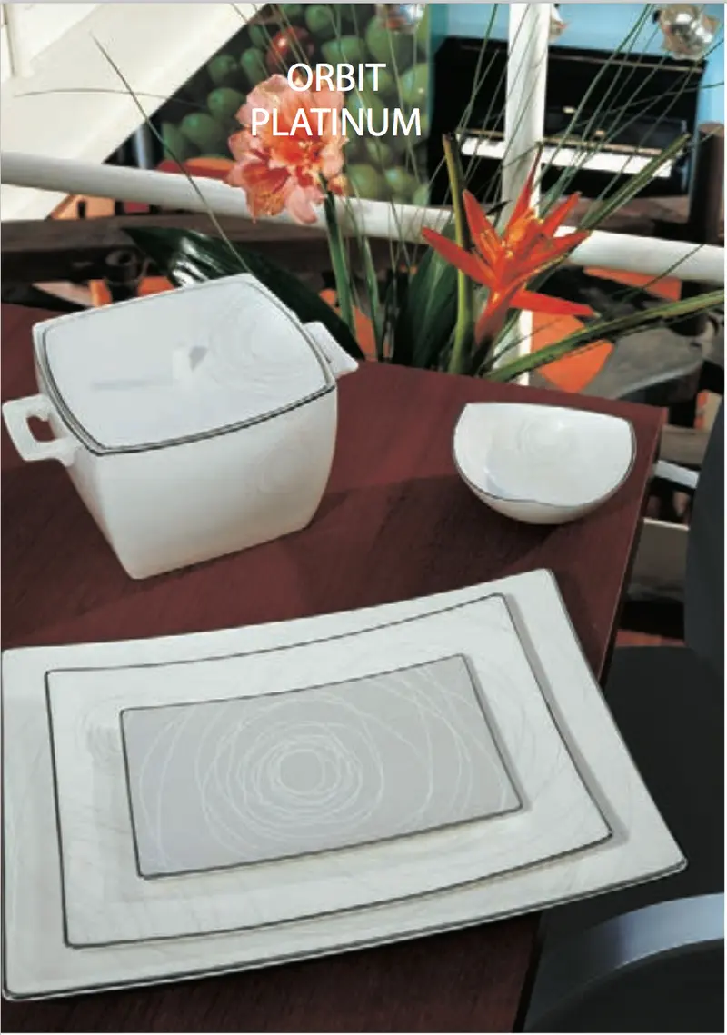 Orbit Platinum Royal Bone China sz.tavola 39 pezzi