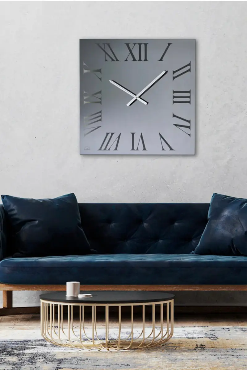 OROLOGI SPECCHIO - Quadrato FUME