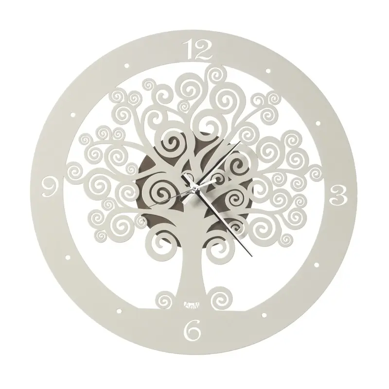 OROLOGIO ALBERO DELLA VITA AVORIO E BRONZO ARTI & MESTIERI