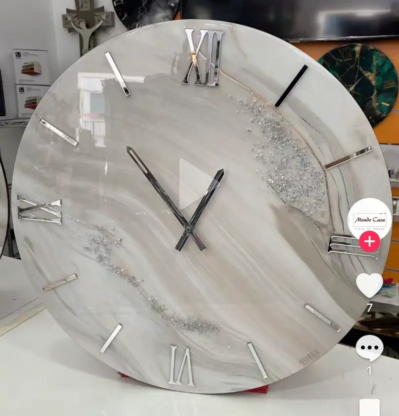 Orologio Artidea decoro massi diametro 40cm