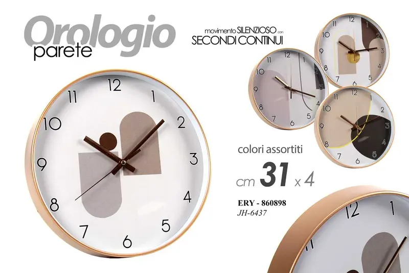 OROLOGIO AS. 31*31*4,3CM JH6437