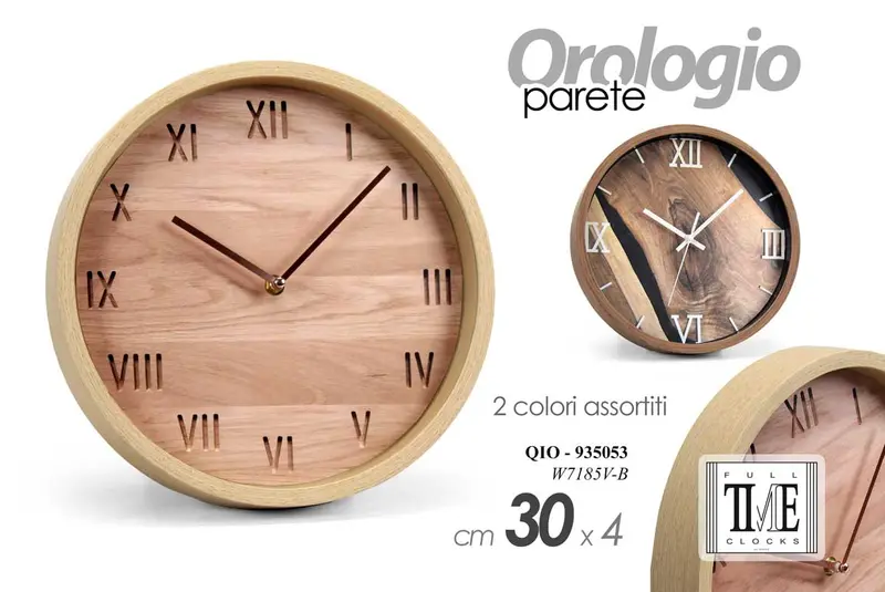 OROLOGIO ASS 30*4CM W7185V/B