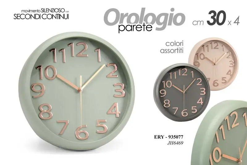 OROLOGIO ASS PL 30*4CM JH6469