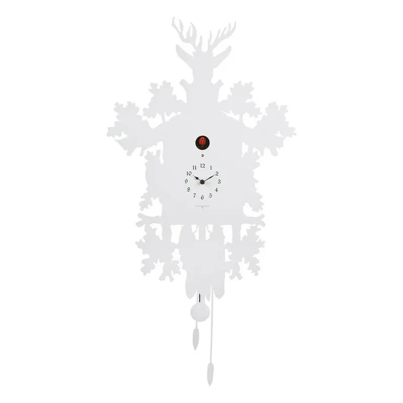 Orologio Cucù in metallo bianco F.lli Domeniconi