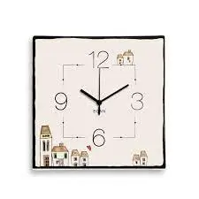 OROLOGIO DA PARETE QUADRATO LE CASETTE EGAN