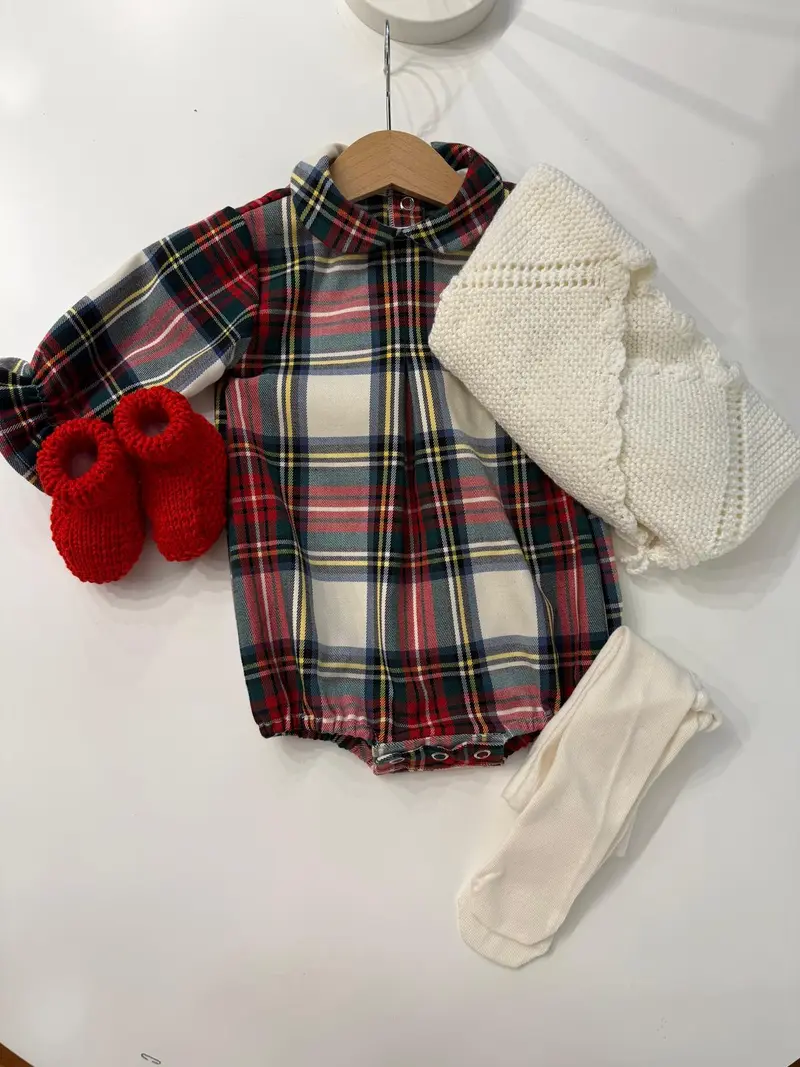 Pagliaccetto Tartan 3 Mesi