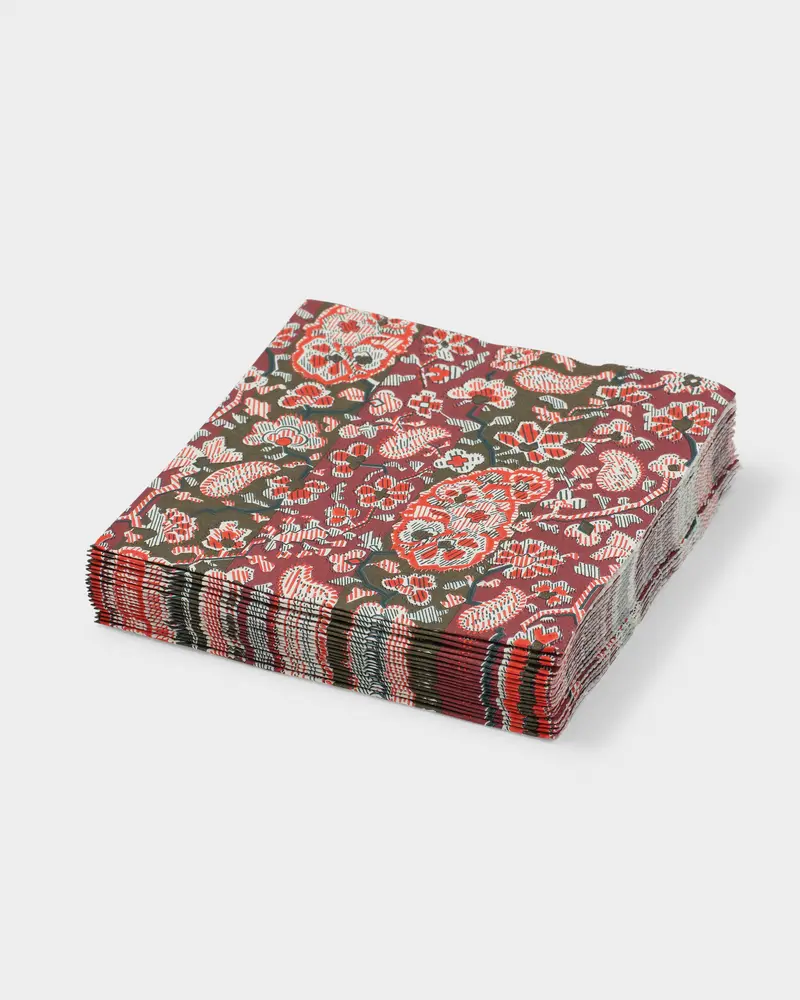 Paisley Paper Cocktail Napkins (Set of 20)