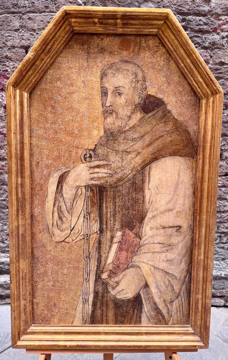 Pala Fondo Oro "San Leonardo" Italia XVI sec.