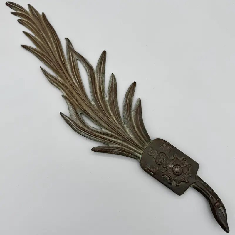 Palma funebre Legione d'Onore bronzo Georges-Lucien Guyot Francia 1920 ca