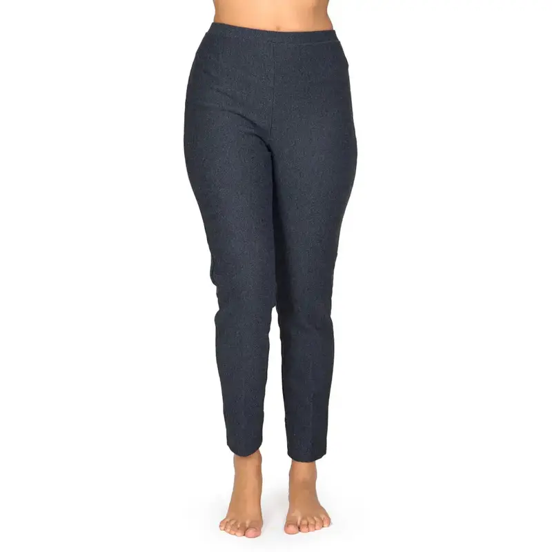 Pantalone lungo donna in caldo cotone elasticizzato invernale | Ragno