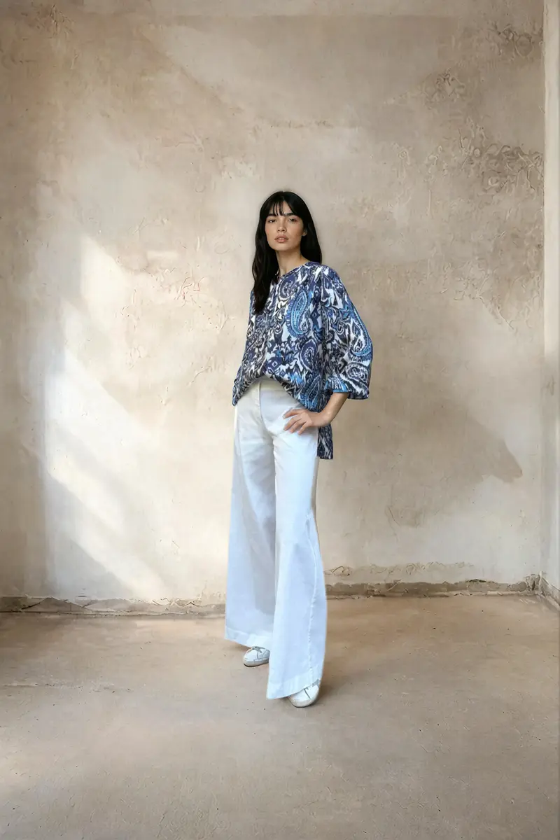 PANTALONE MUST HAVE in jeans bianco