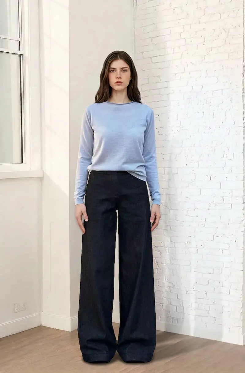 PANTALONE MUST HAVE in jeans nero