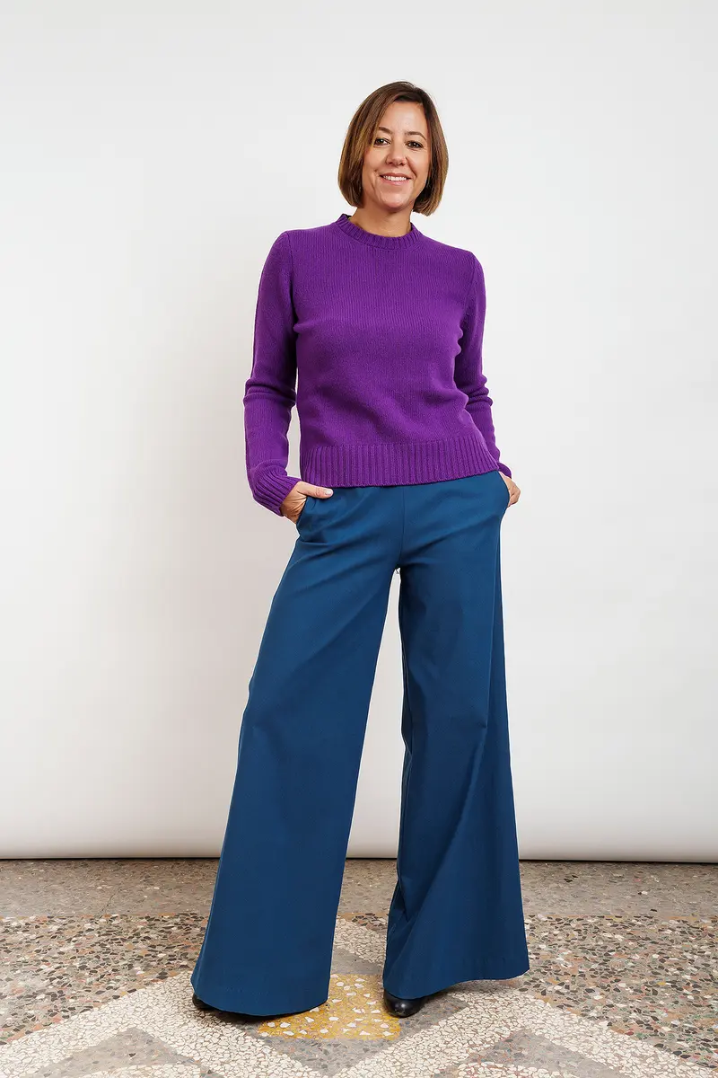 PANTALONE MUST HAVE petrolio
