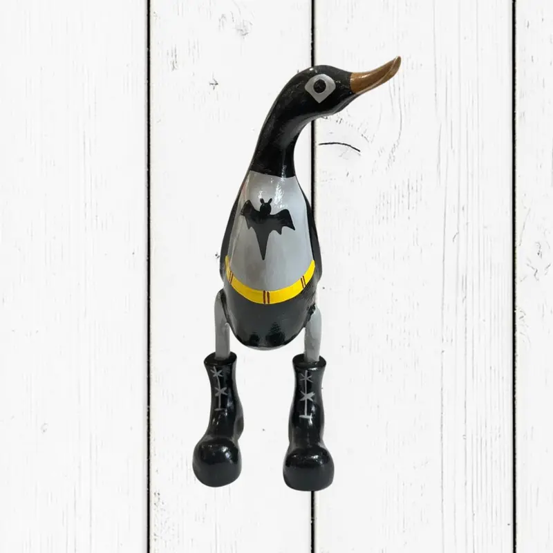 Papera Decorativa In Legno Artigianale Batman Supereroe