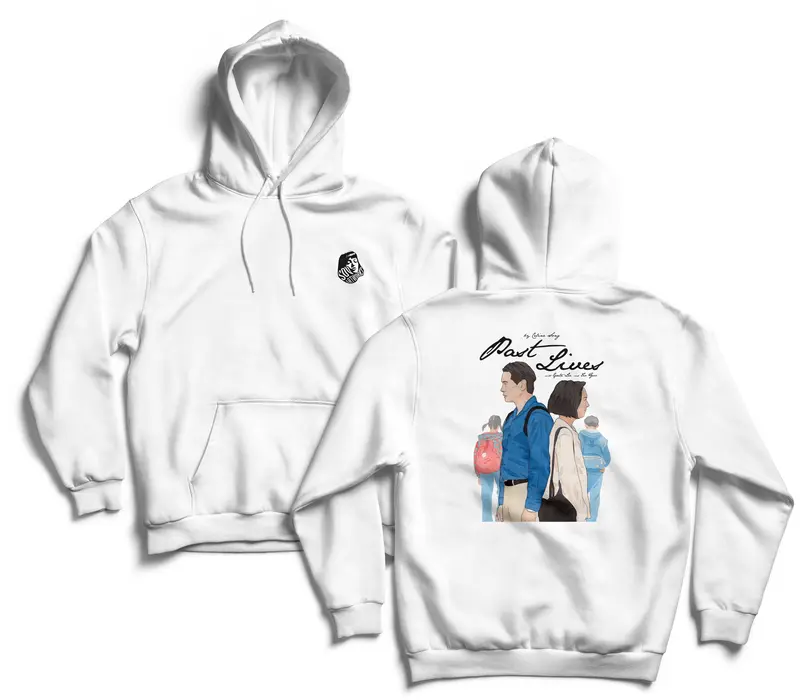 PAST LIVES GROWN UP LOGO HOODIE