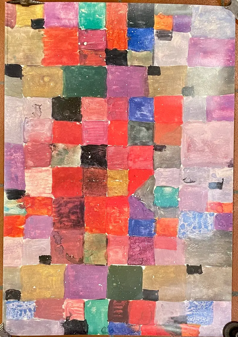 Paul Klee – “Luoghi del nord, 1923" – stampa offset – 1990 ca