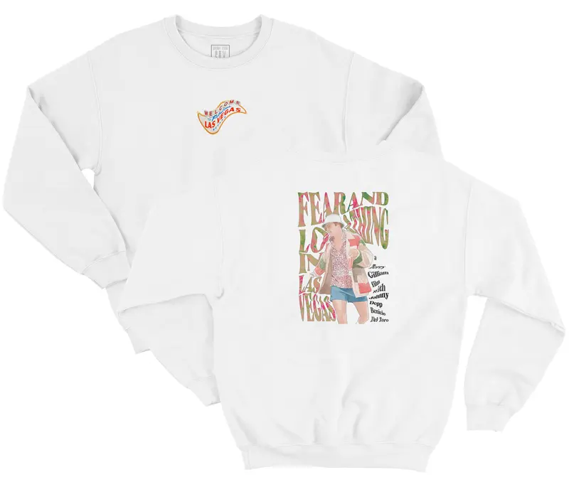 PAURA E DELIRIO SCRIPT CREWNECK