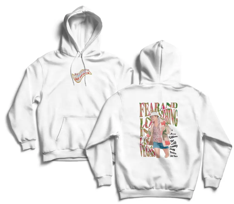 PAURA E DELIRIO SCRIPT HOODIE