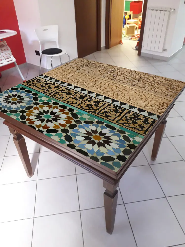 Pellicola per Tavoli - Tavolo Oriental