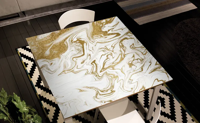 Pellicola tavolo Marble 2 – Rivestimento adesivo effetto marmo moderno