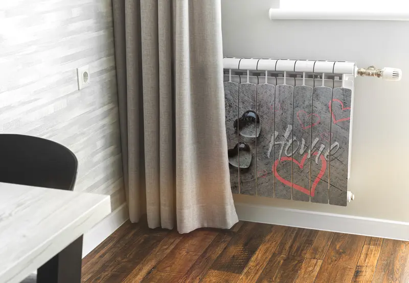 Pellicola termosifone Home Hearth-Rivestimento romantico