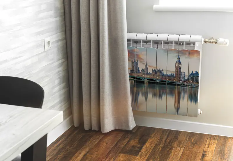 Pellicola termosifoni Londra – Stile urbano resistente