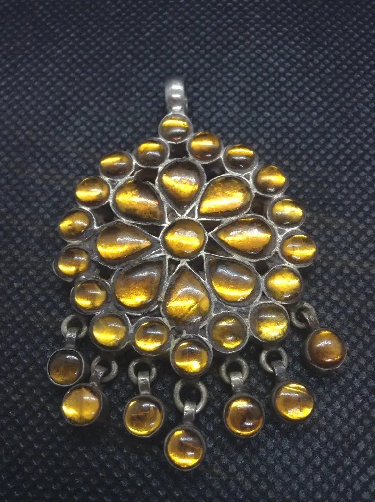 pendaglio indiano argento