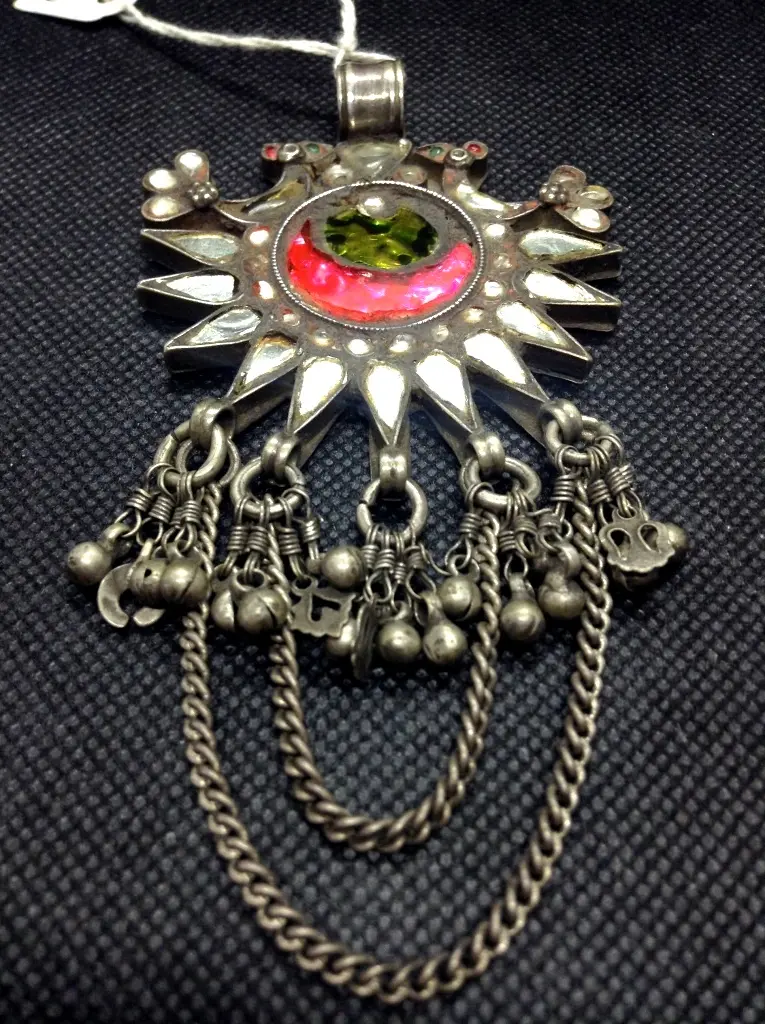 pendaglio indiano argento