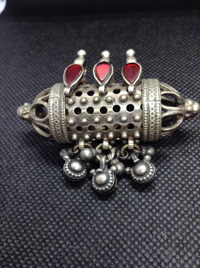 pendaglio indiano argento trasparente