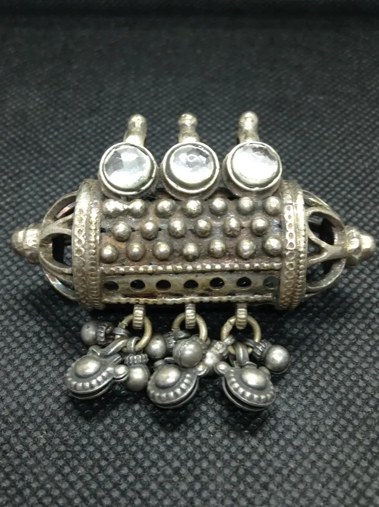 pendaglio indiano argento trasparente