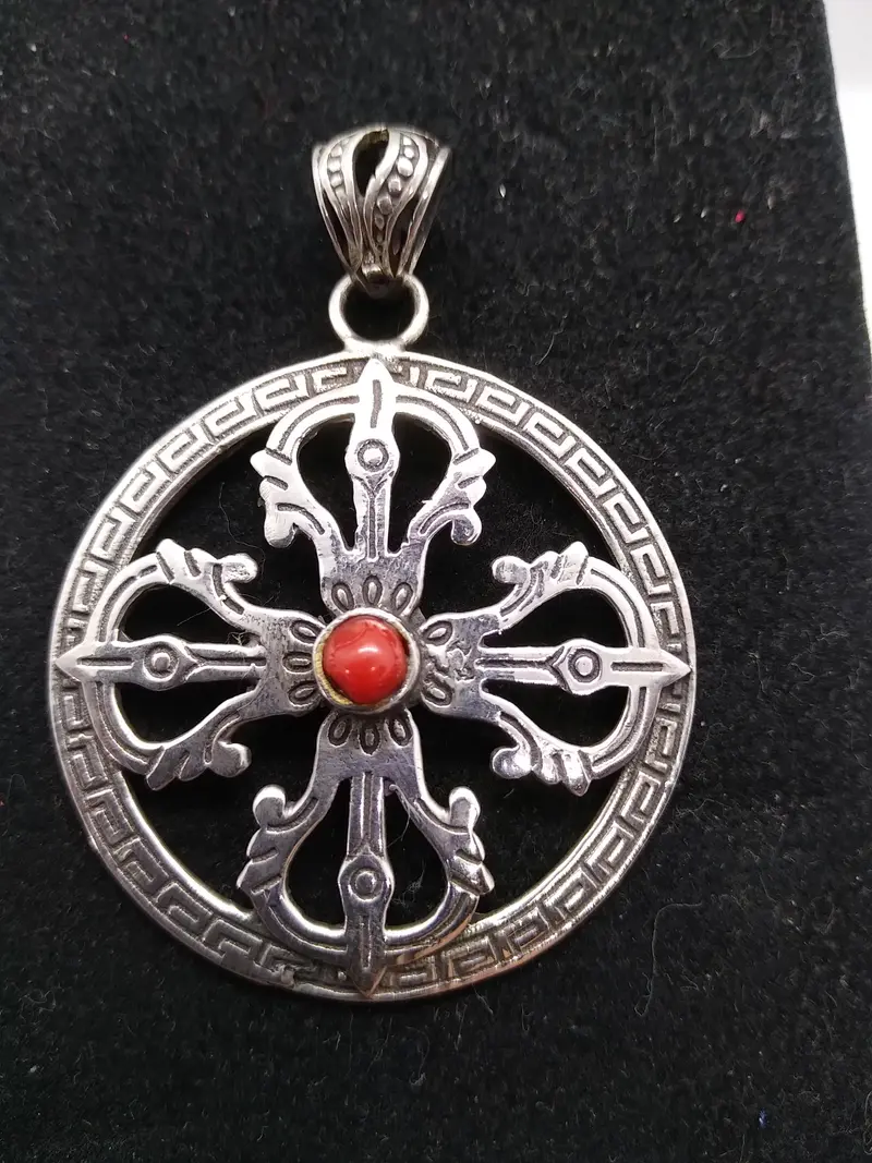 pendaglio tibetano doppio dorje