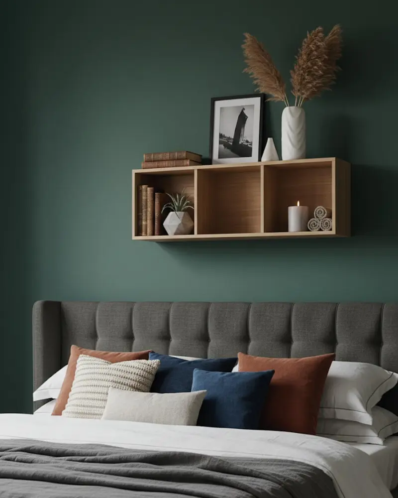 Pensile a muro Numira - Libreria sospesa 3 vani aperti - 7 varianti colore - Design moderno