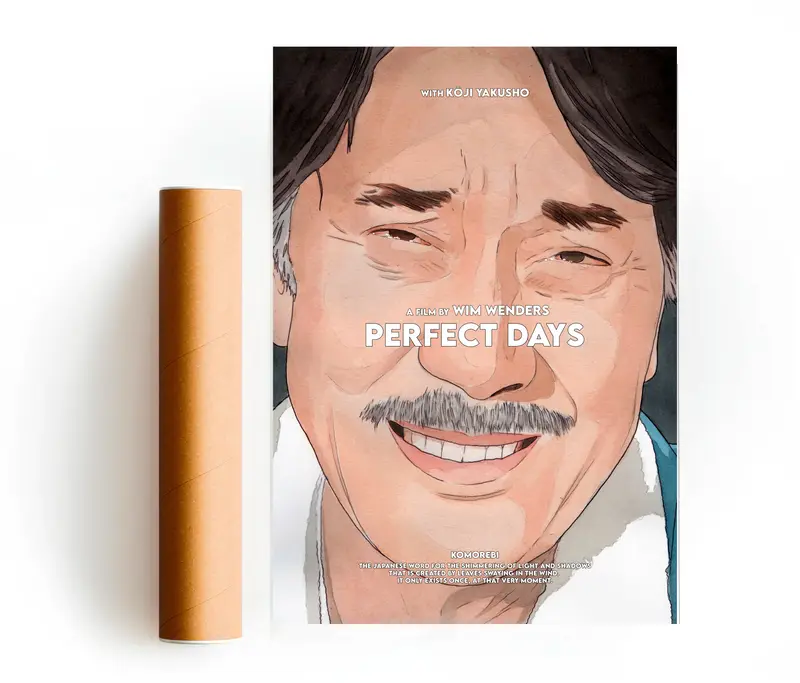 PERFECT DAYS STAMPA D'ARTE