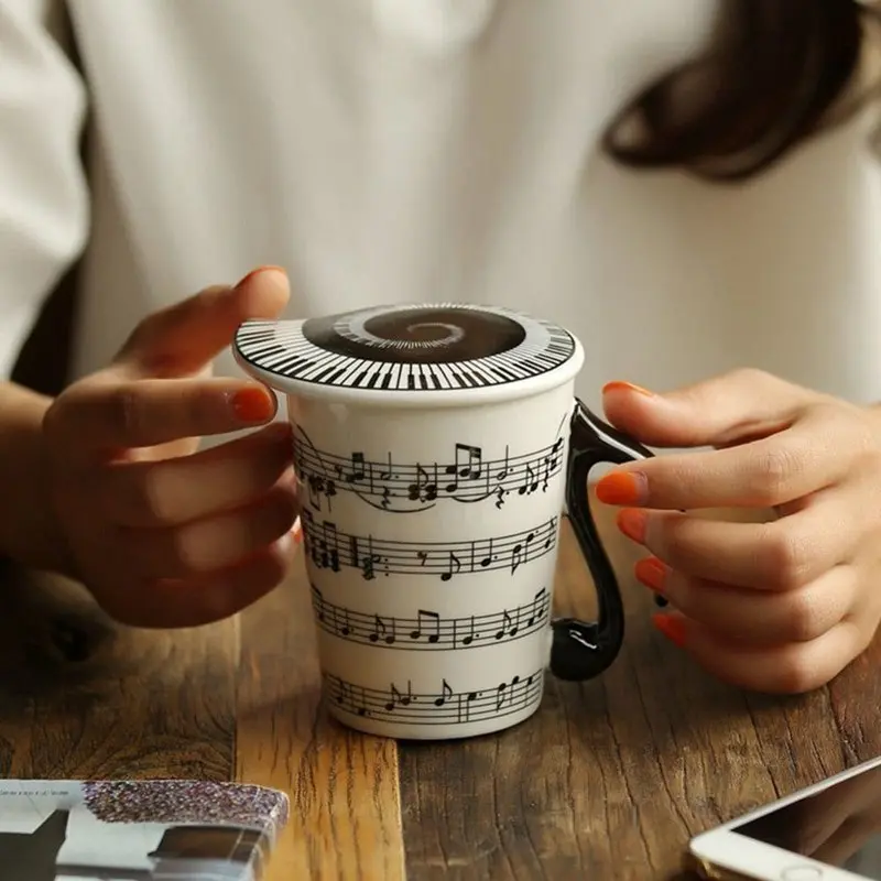 "PianoMug" - tazza pianoforte/tastiera in ceramica - IN ESCLUSIVA