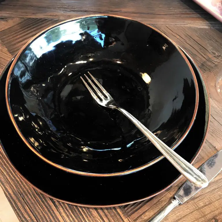 Piatti in porcellana BLACK