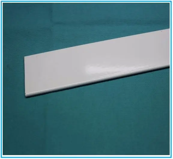 Piattina in Alluminio Bianca per Tende Tese – 3 cm x 4 mm