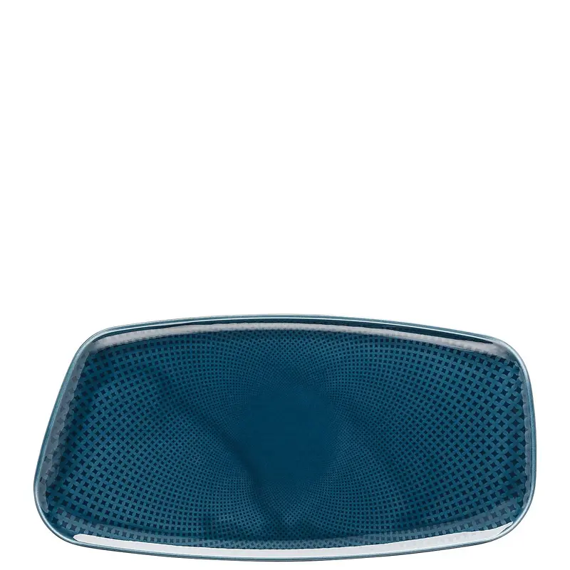 Piatto da portata cm 30x15 Junto Ocean Blue Rosenthal｜L’Egizia regali