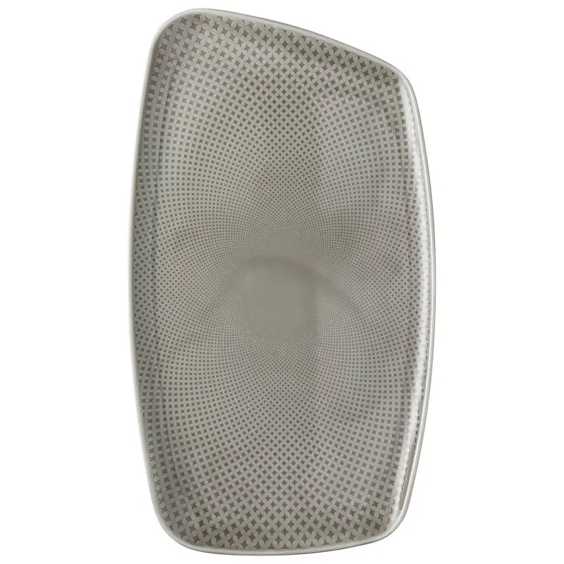Piatto da portata cm 36 x 21 Junto Pearl Grey Rosenthal|L’Egizia regali