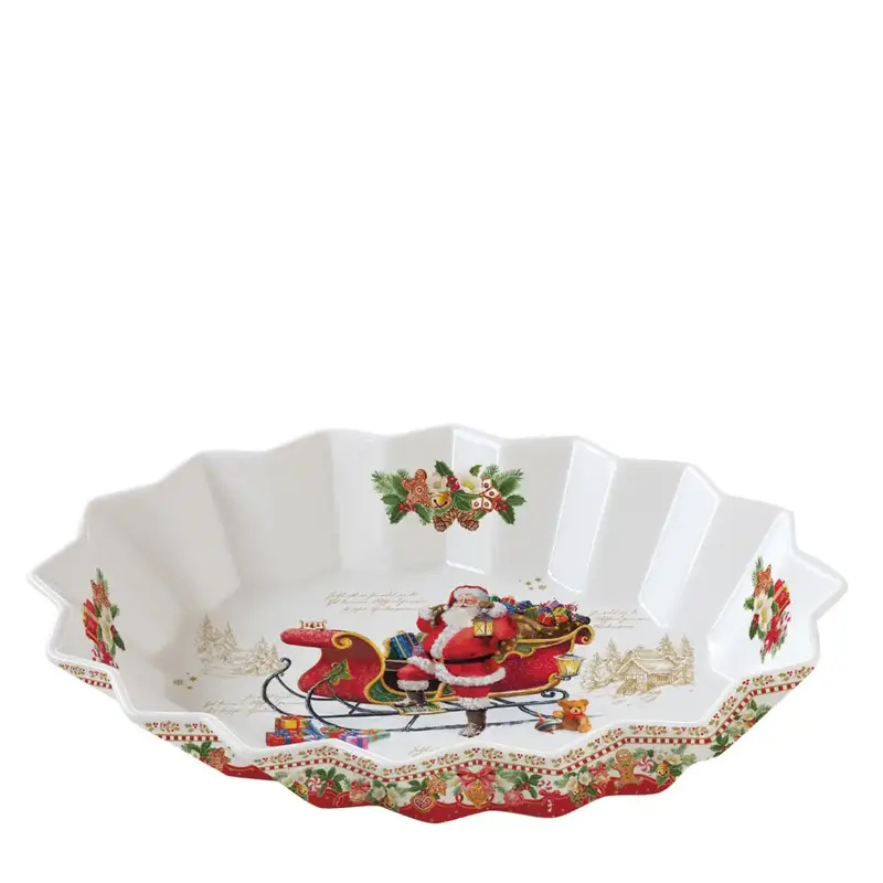 Piatto da portata ovale Christmas Memories | Easy Life