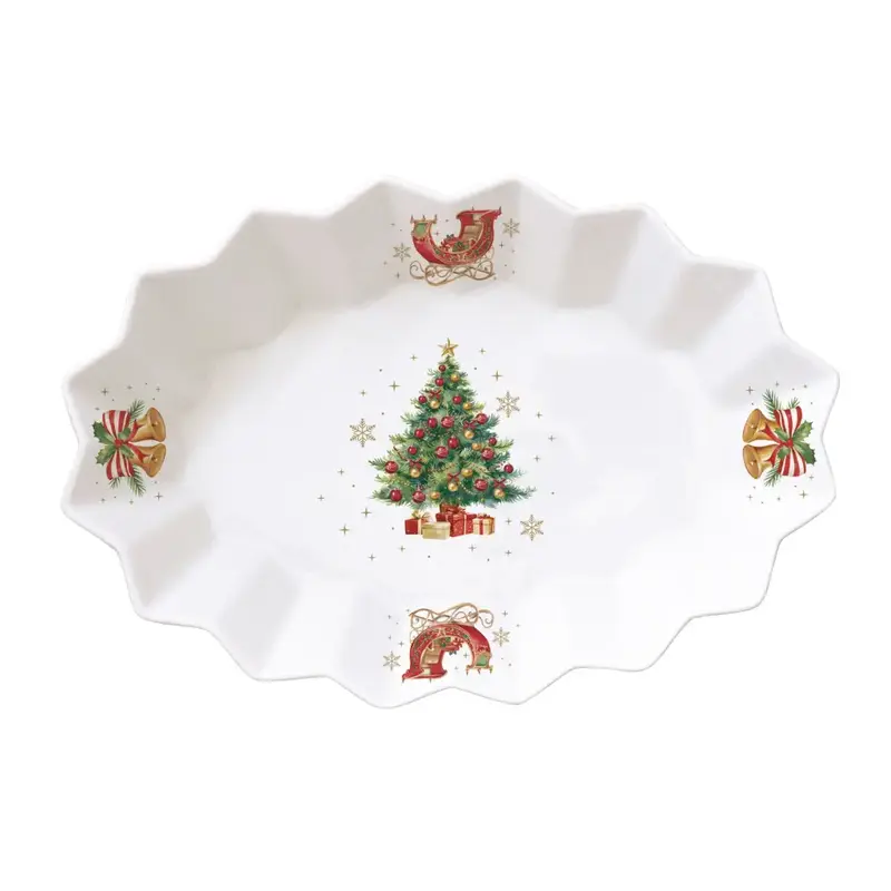 Piatto da portata ovale Christmas Tale | Easy Life
