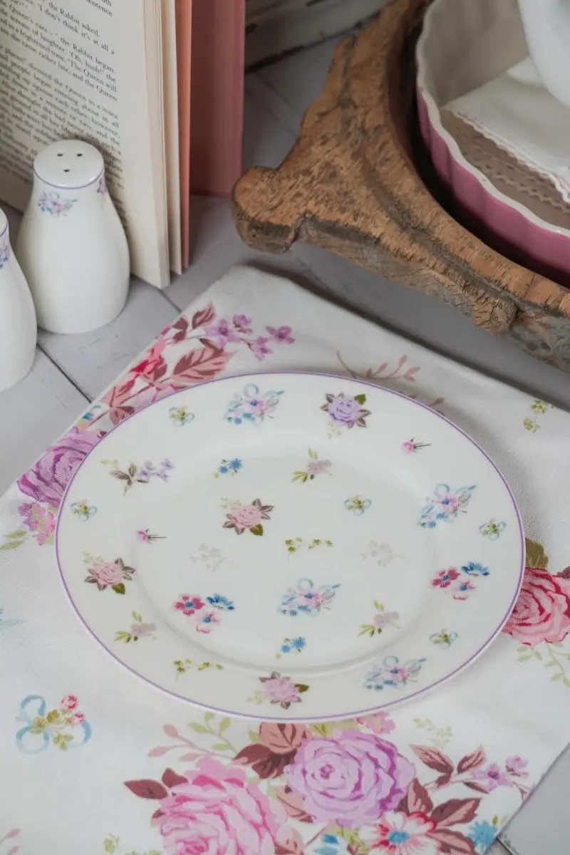 Piatto dolce flora