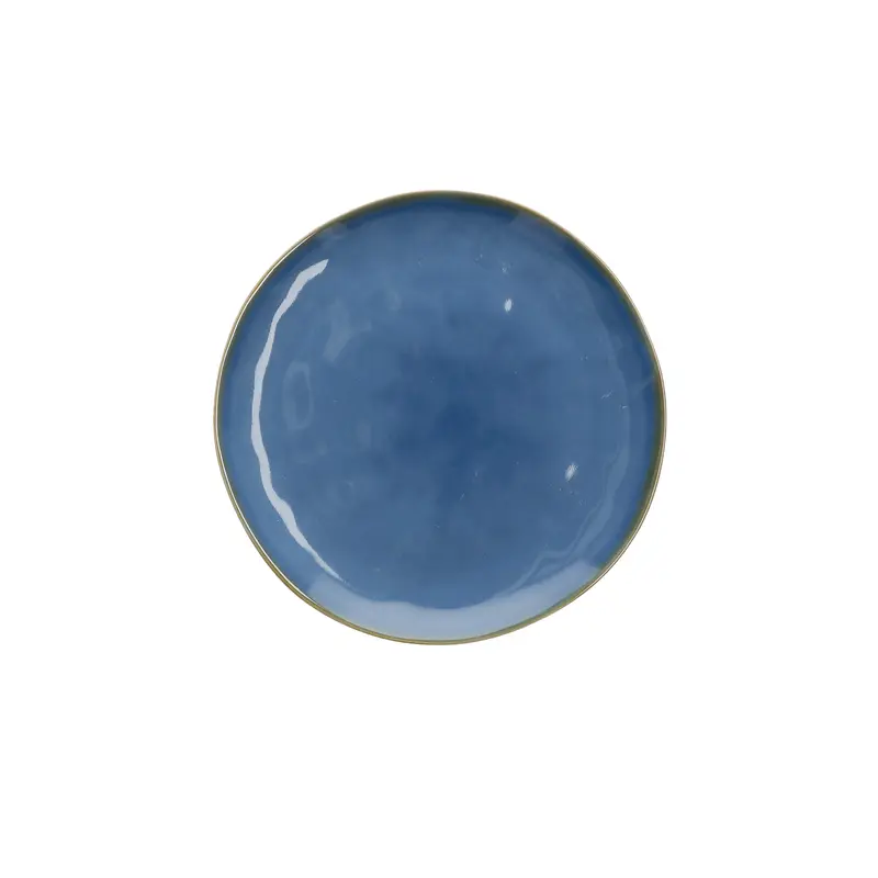 Piatto Frutta Blu Avio