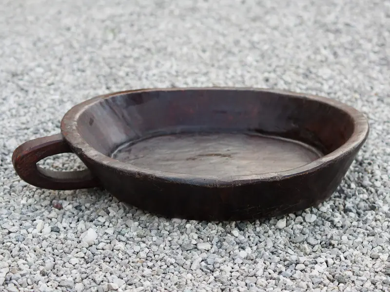 Piatto Indiano In Teak cod.PIL111