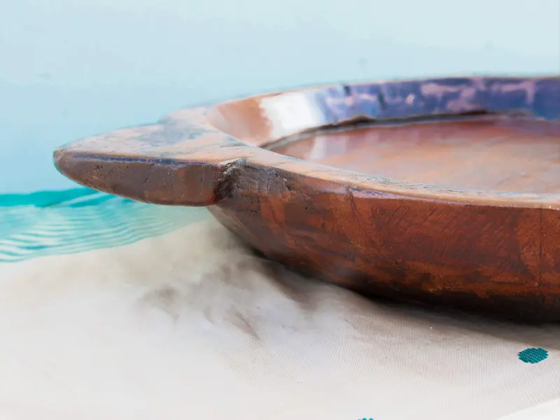 Piatto Indiano In Teak cod.PIL36