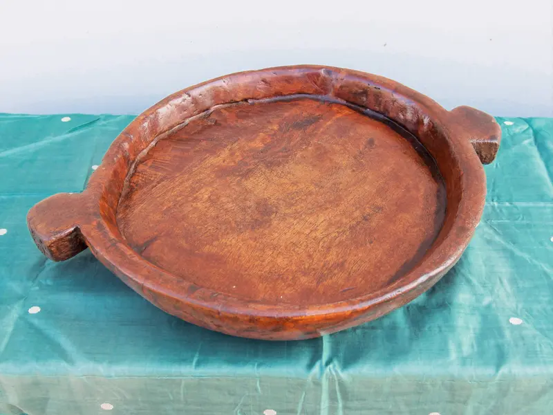 Piatto Indiano In Teak cod.PIL54