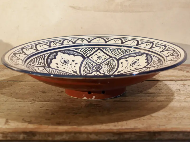 piatto marocchino decorato cod.PMD02
