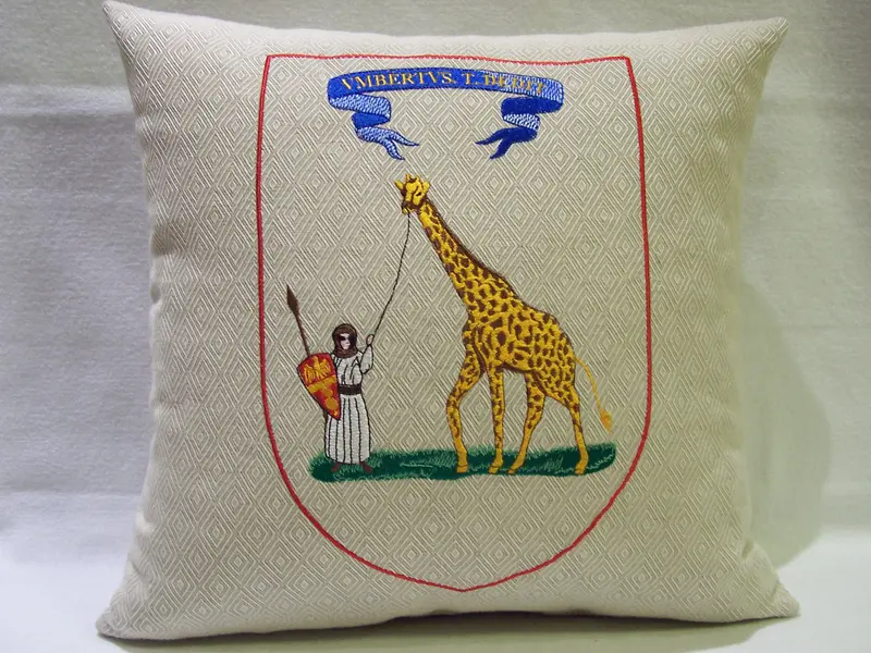 PILLOW CONTRADA DELLA GIRAFFA