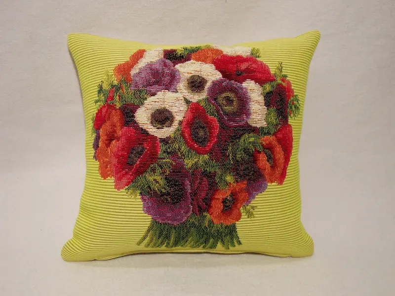 PILLOW COVER ANEMONE BOUQUET