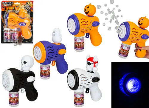 PISTOLA BOLLE HALLOWEEN IN BLISTER PET
